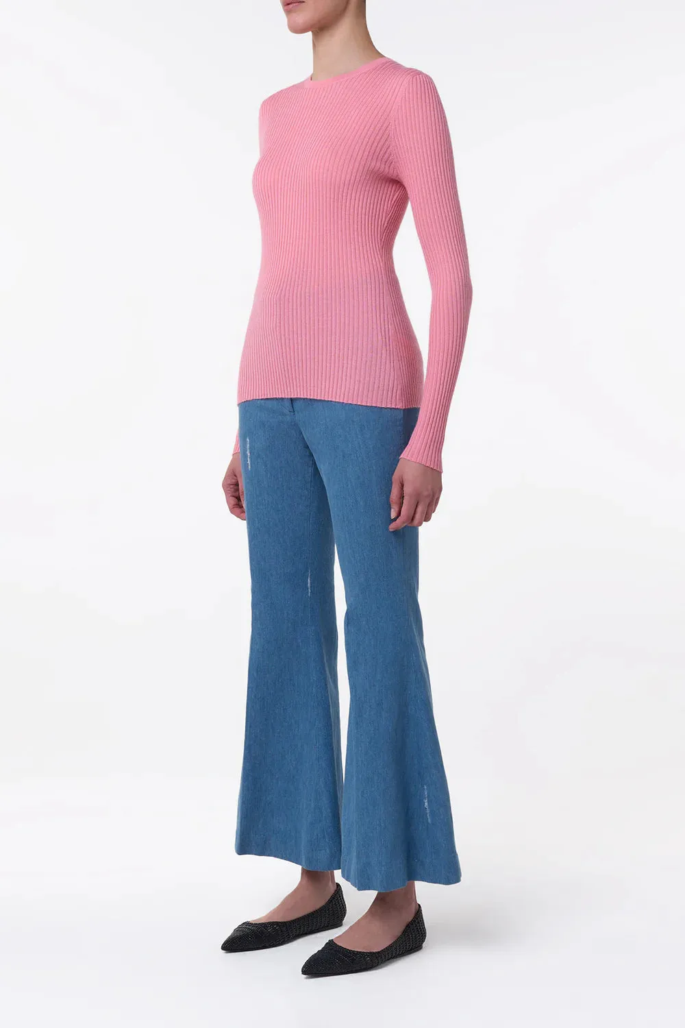 Browning Knit Sweater - Rosa